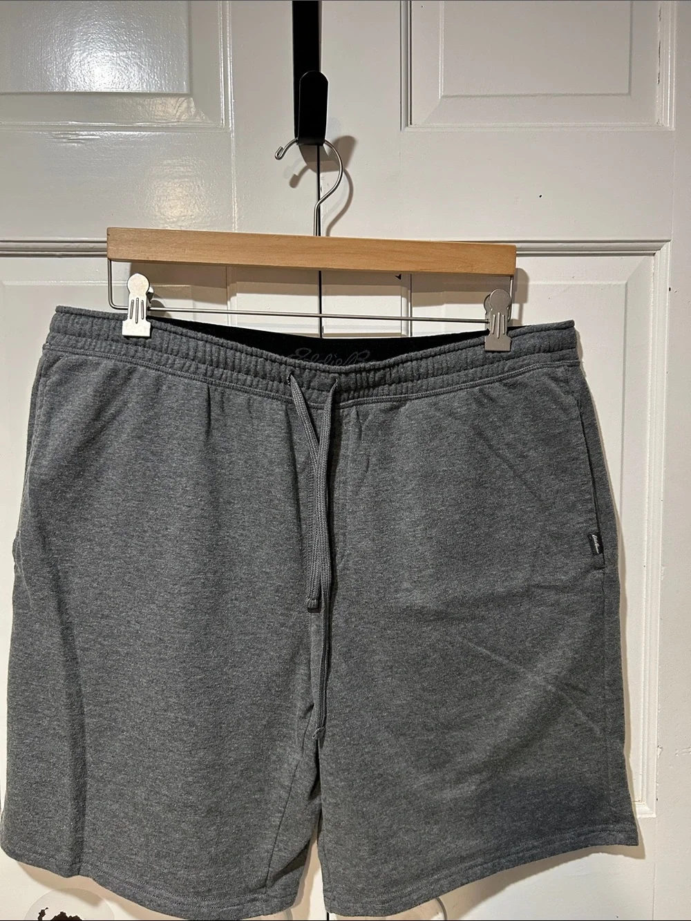 Eddie Bauer Gray Elastic Waist Sweat Shorts